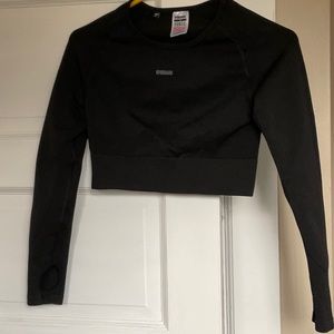 Gymshark cropped cutout back shirt